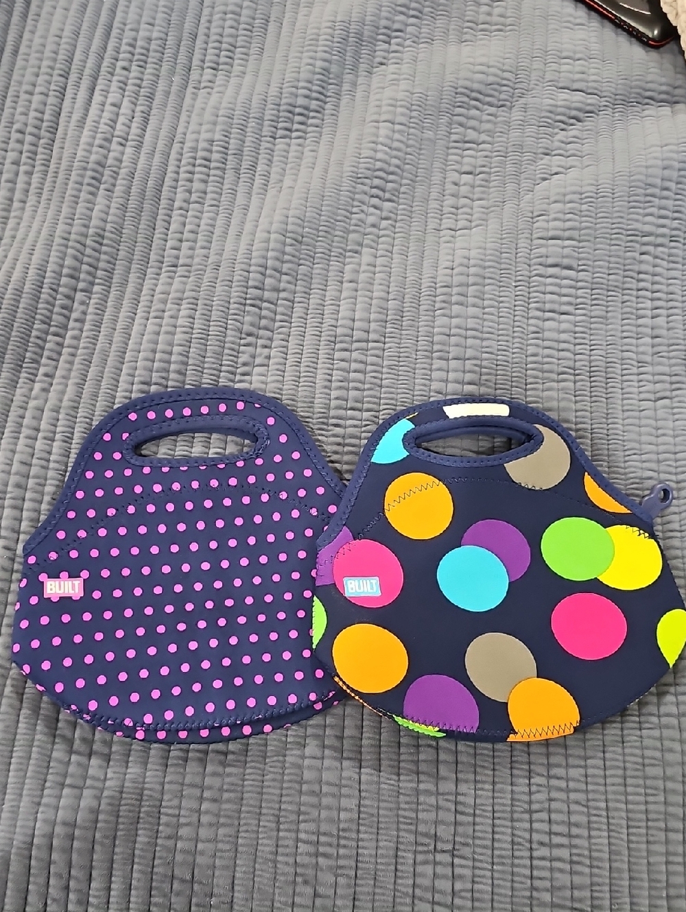 Built Mini Snack Neoprene Tote - Set Of 2